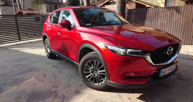mazda opolskie Mazda CX-5 cena 87900 przebieg: 99999, rok produkcji 2017 z Józefów